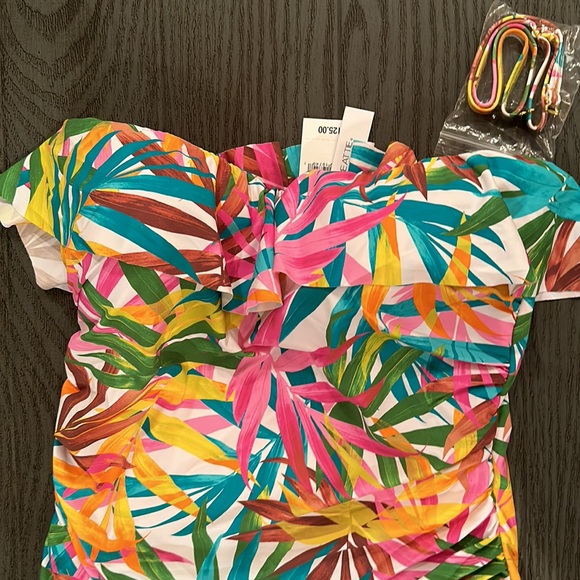 Bleu Rod Beattie Bandeau One Piece Swimsuit - New 🌴🌴🏖 - Picture 3 of 7